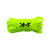 Neon Green Classic Flat Shoelaces