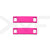 Neon Pink Medium Classic Blank Dubraes