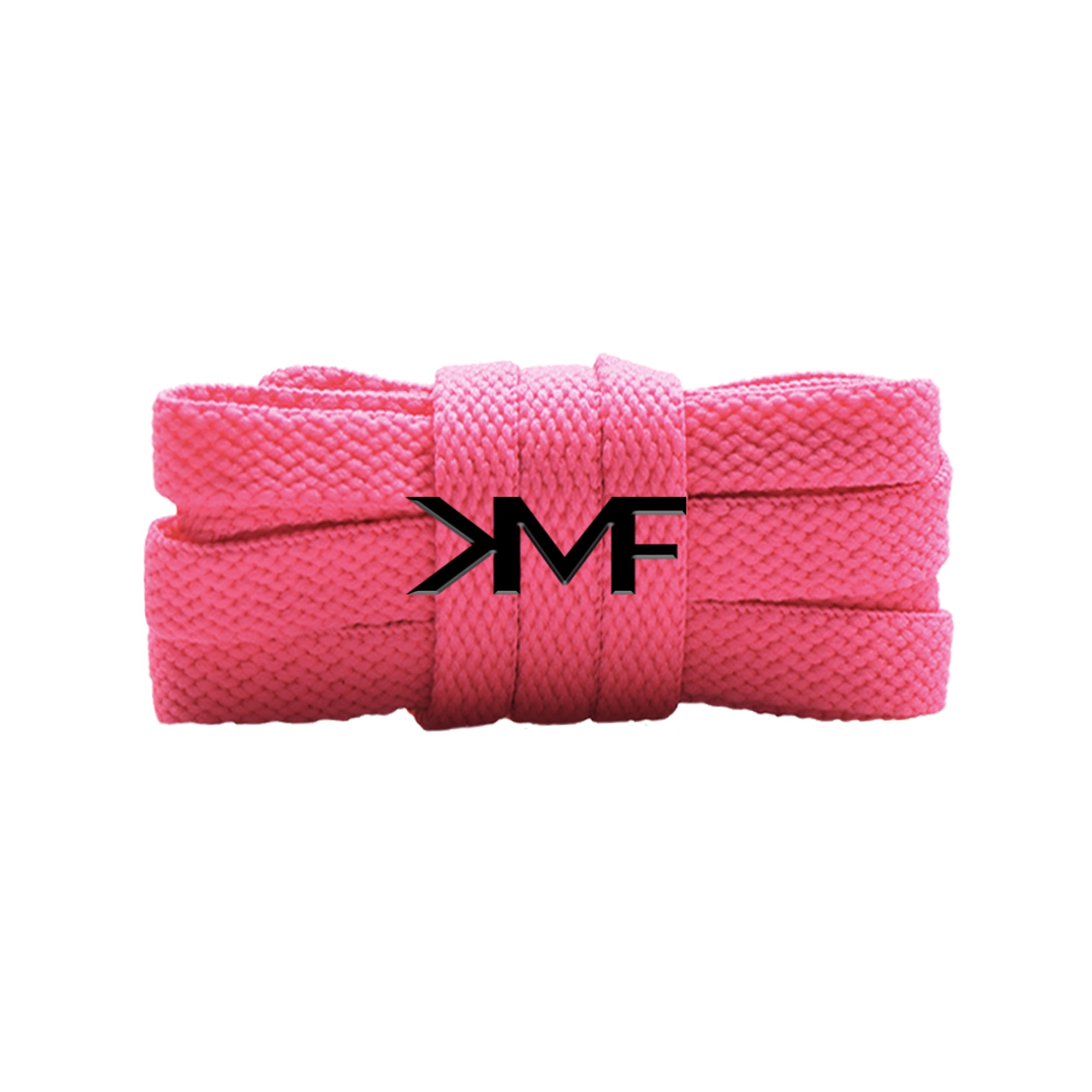 Neon Pink Premium Classic Flat Shoelaces
