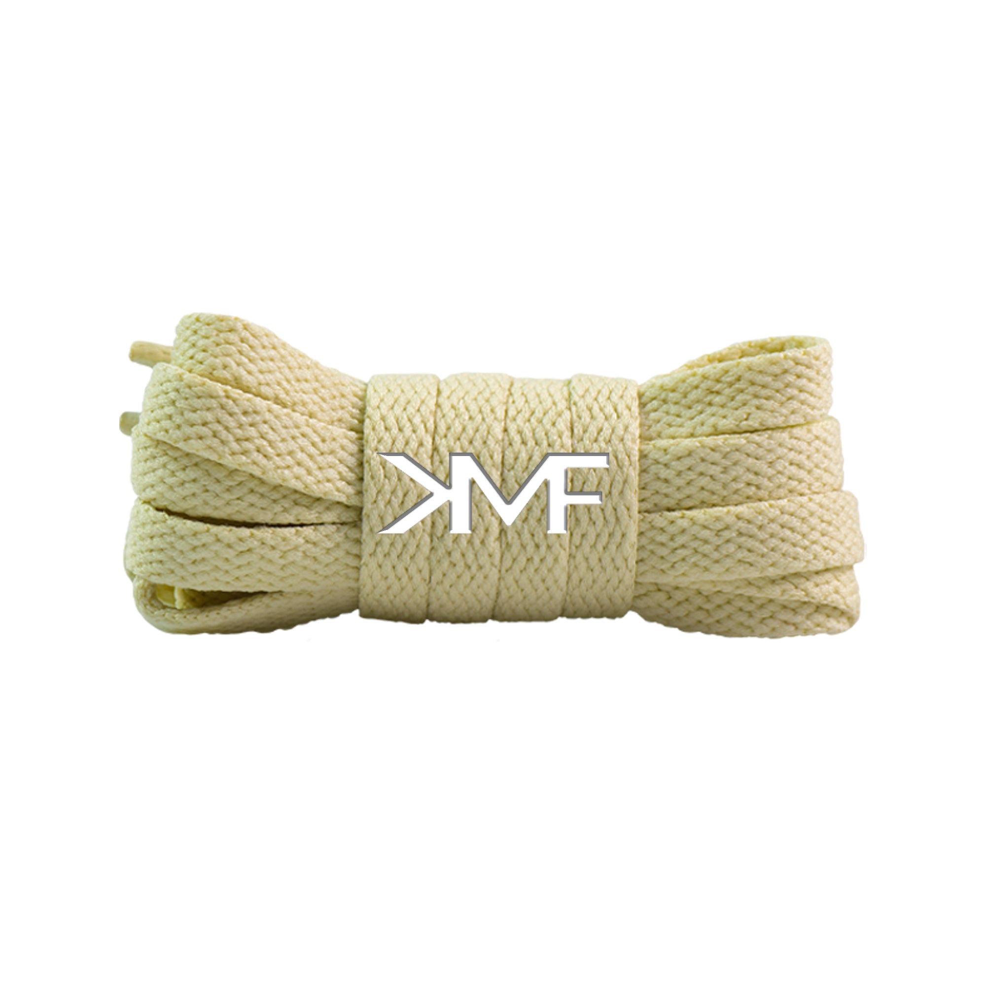 Oatmeal Slim Classic Flat Shoelaces