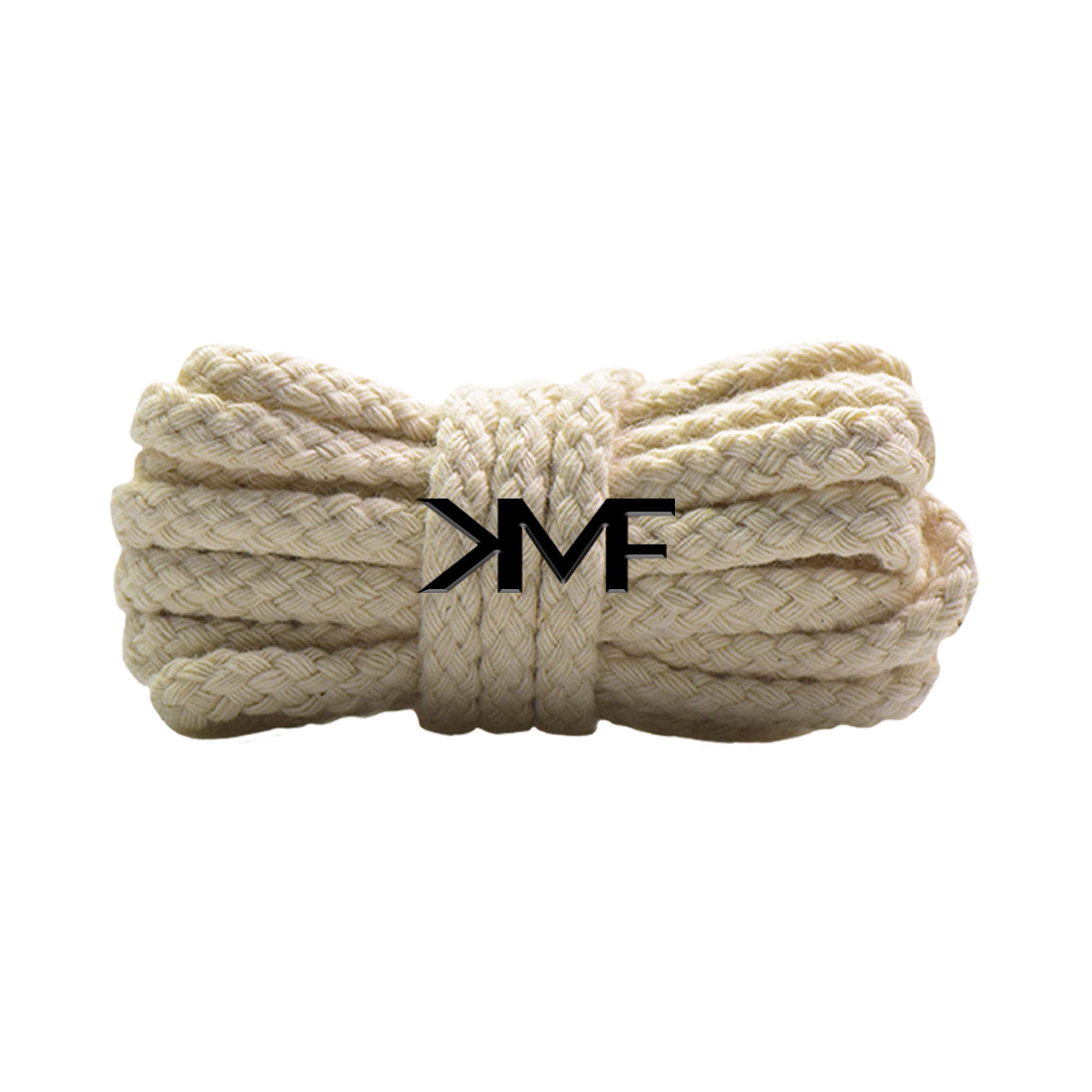 Oatmeal Thin Braided Rope Shoelaces