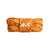 Orange & Black Premium Pattern Flat Shoelaces