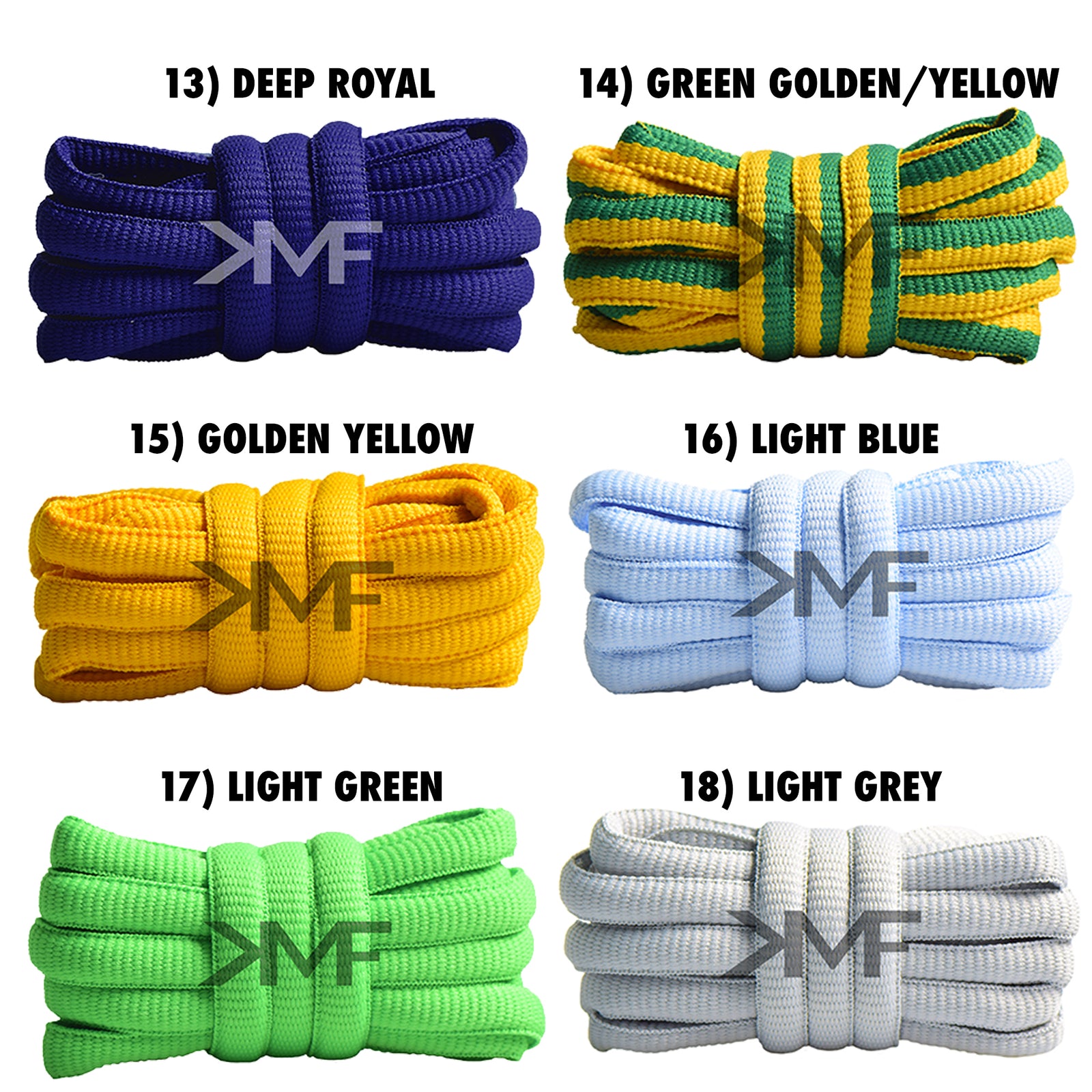 Thick 9mm Oval Shoelaces