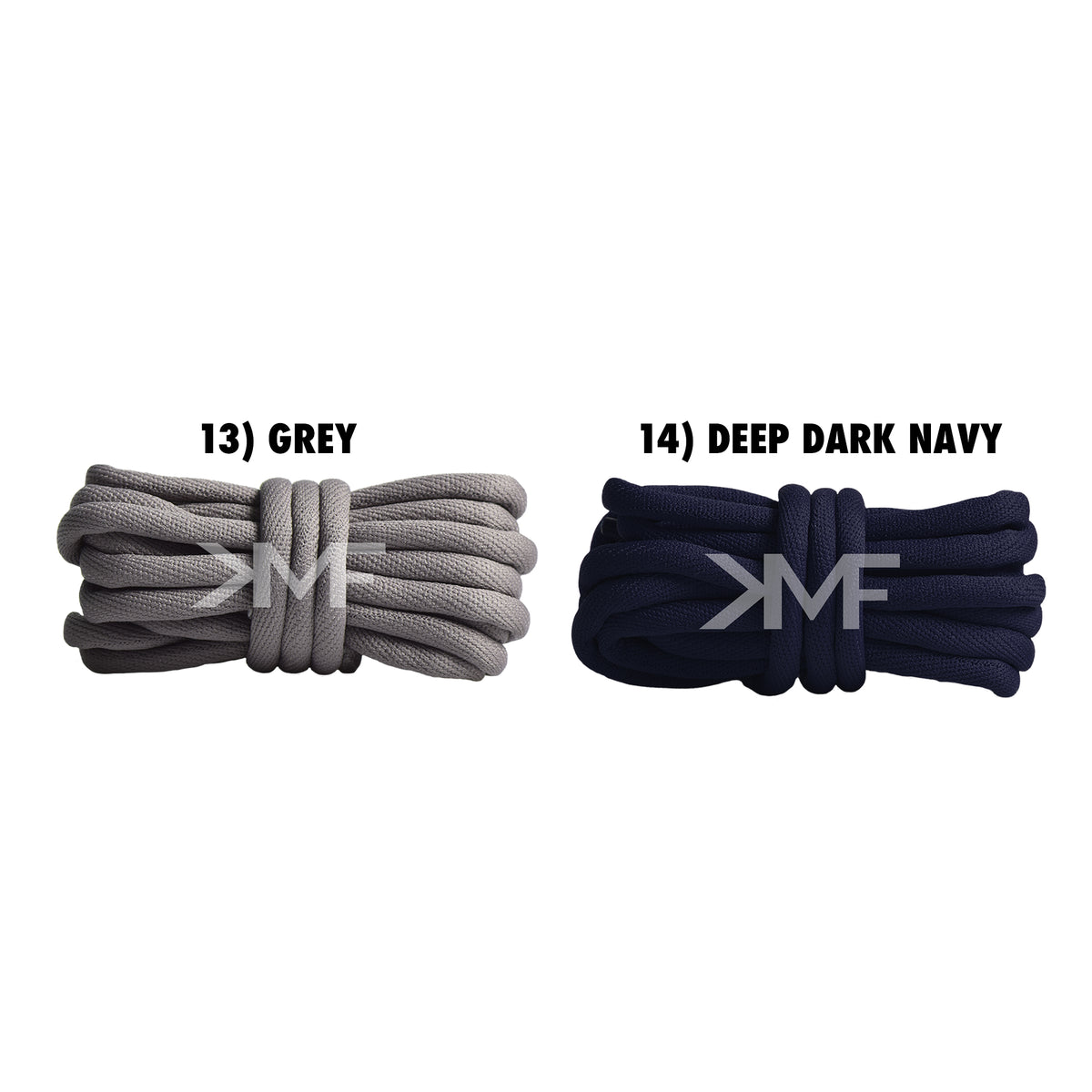Tubular Round Shoelaces