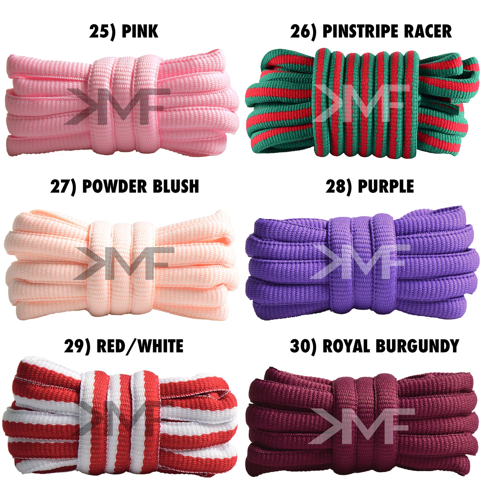 Thick Oval Shoelaces