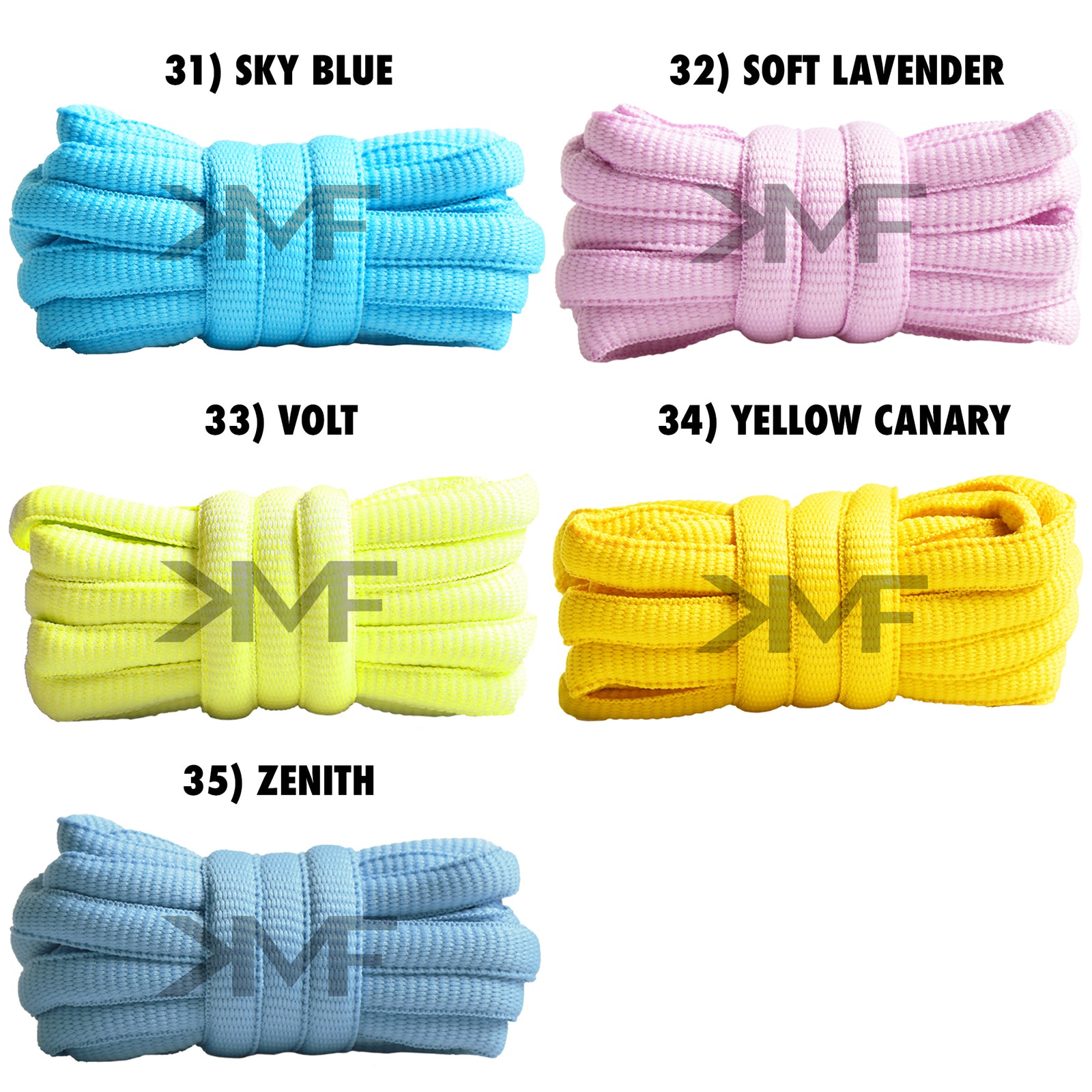 Thick Oval Shoelaces
