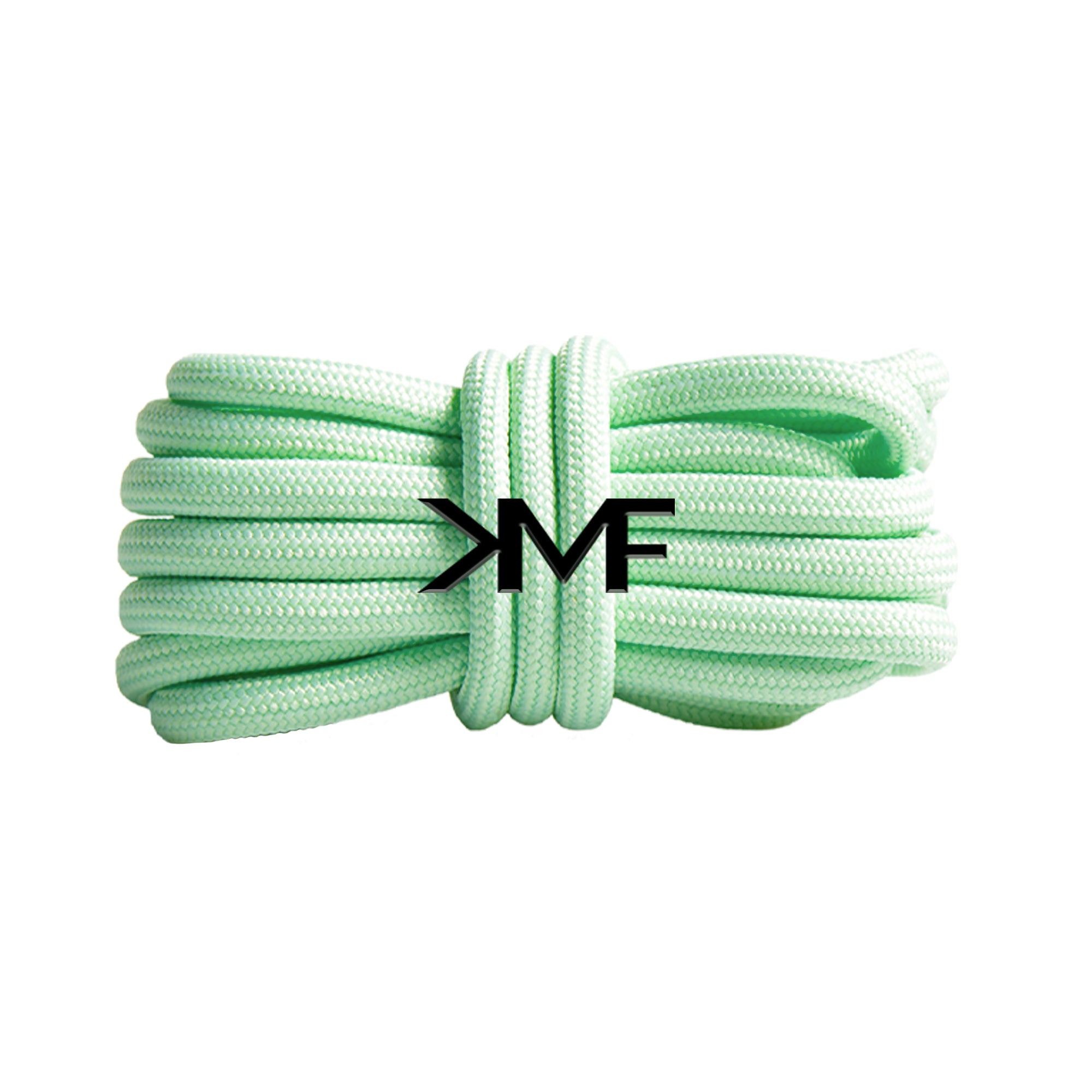 Pale Green Boost 350 Premium Rope Shoelaces
