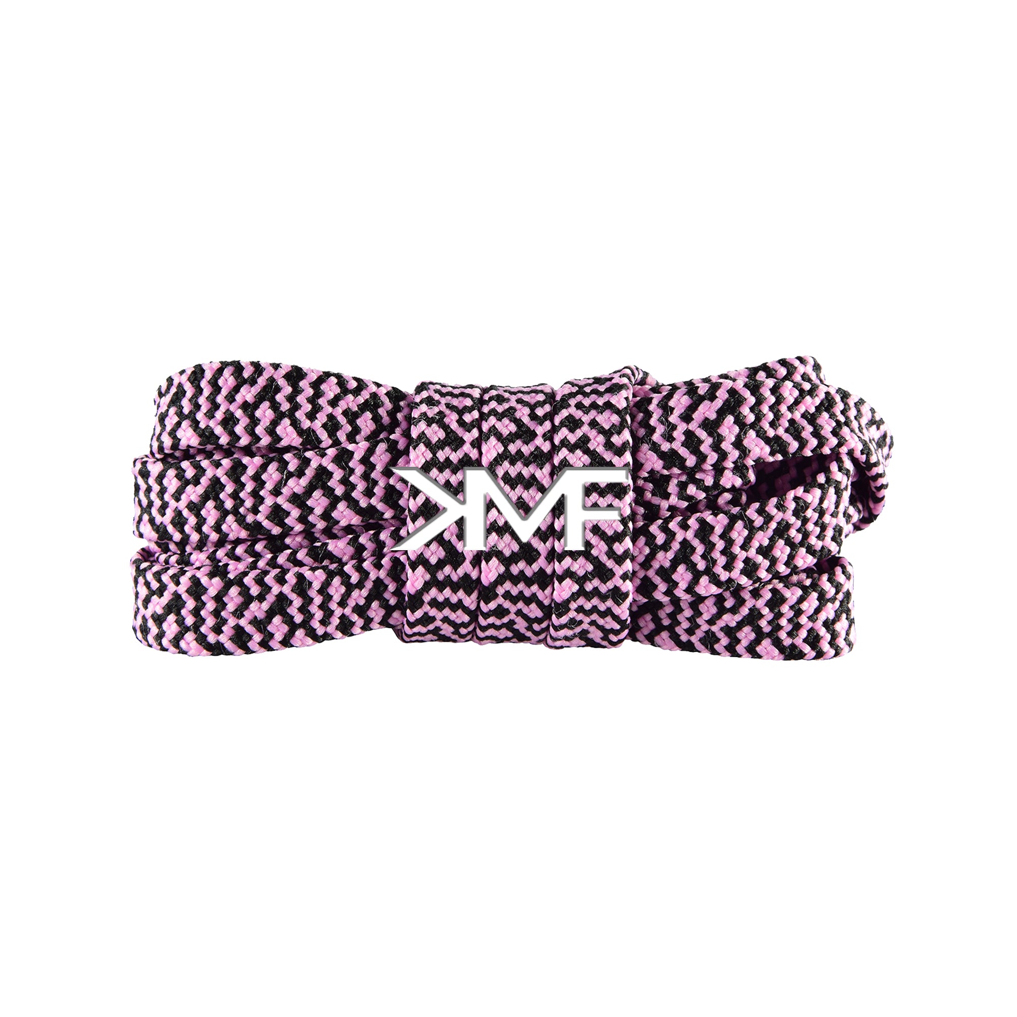 Perfect Pink Turing Flat Shoelaces
