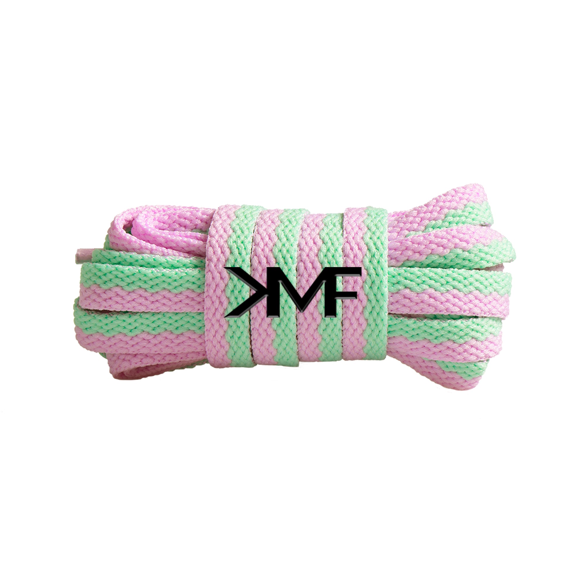Pillow Mints Dual Tone Flat Shoelaces
