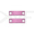 Electric Pink Foil Medium Classic Blank Dubraes