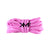 Pink & White Honeycomb Rope Shoelaces