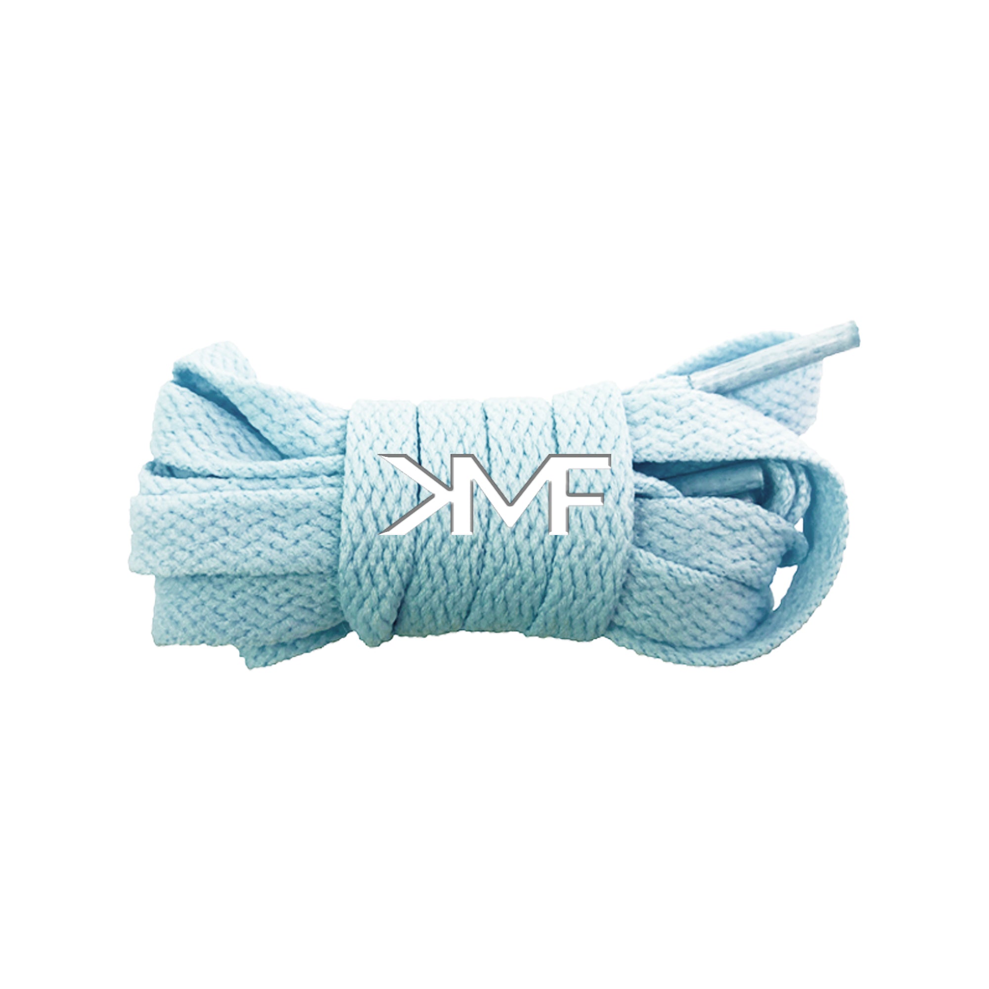 Powder Blue Classic Flat Shoelaces