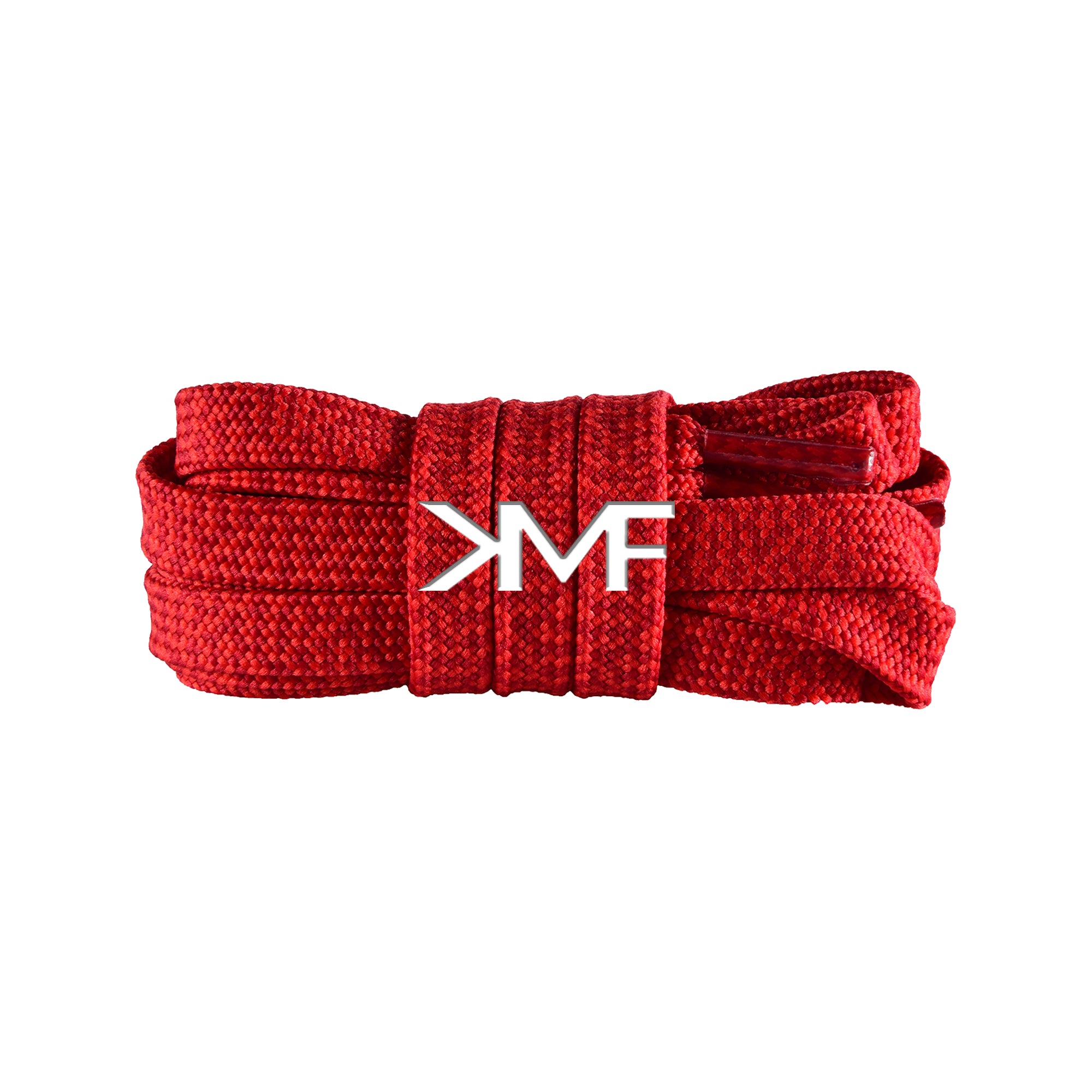 Red Blaze Turing Flat Shoelaces