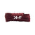 Red V1 Glitter Flat Shoelaces
