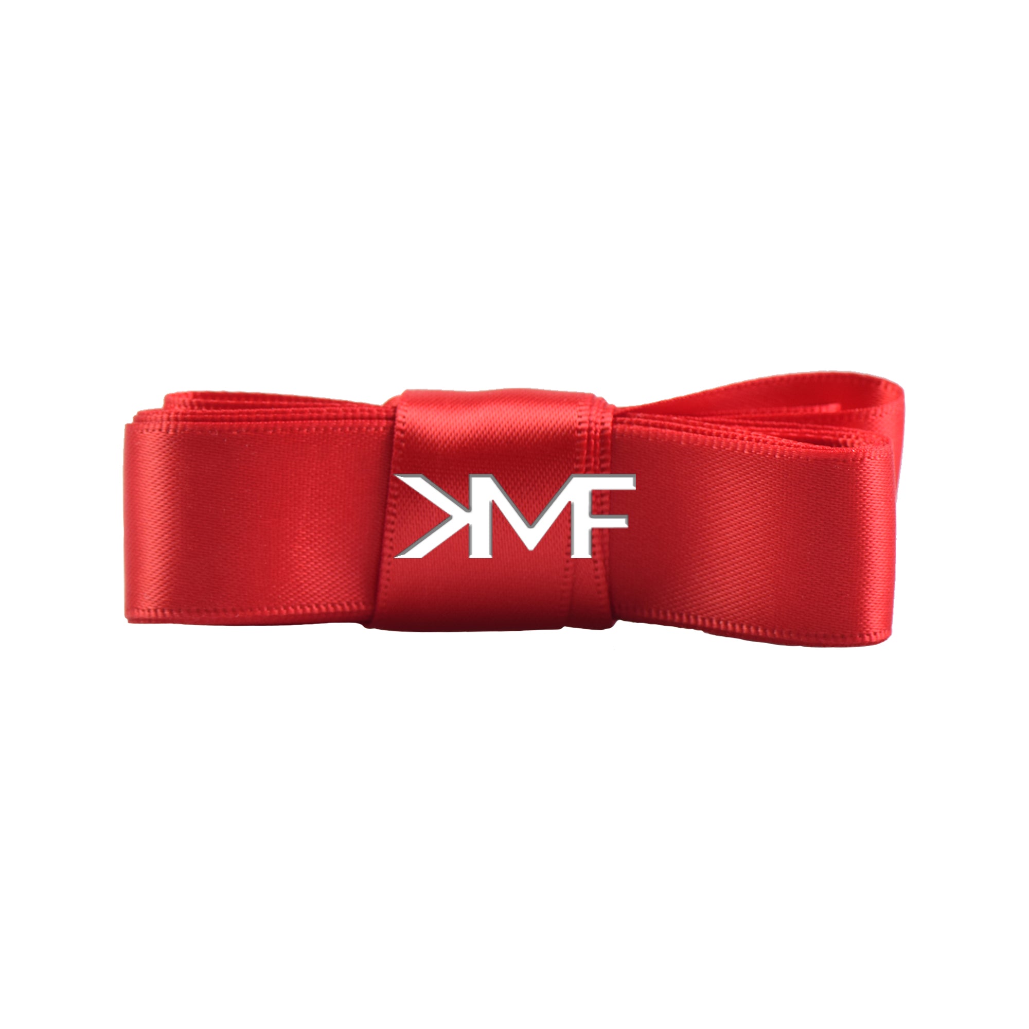 Red Silk Ribbon Flat Shoelaces
