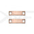 Rose Gold Medium Classic Blank Dubraes
