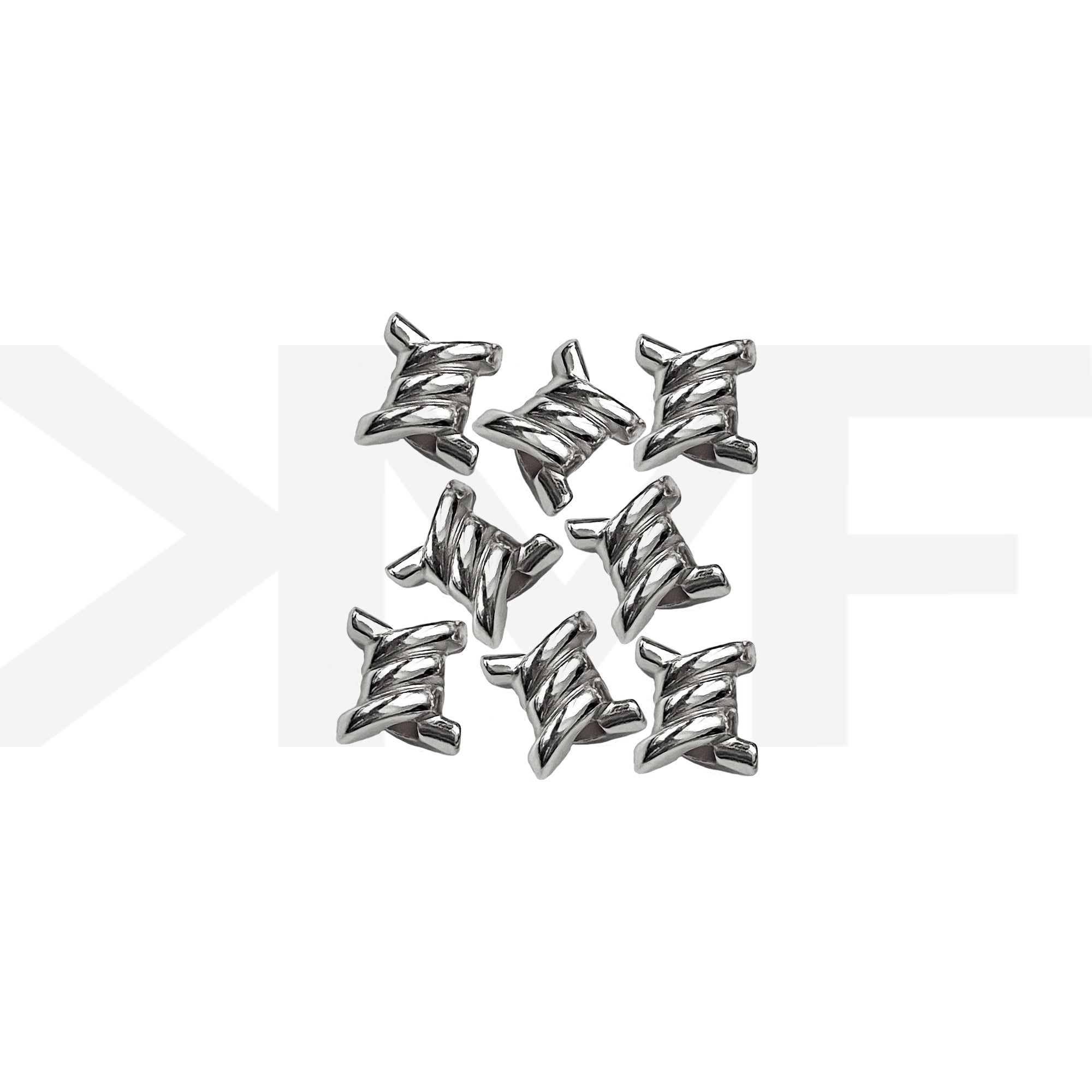 Silver Barbed Wire Dubraes