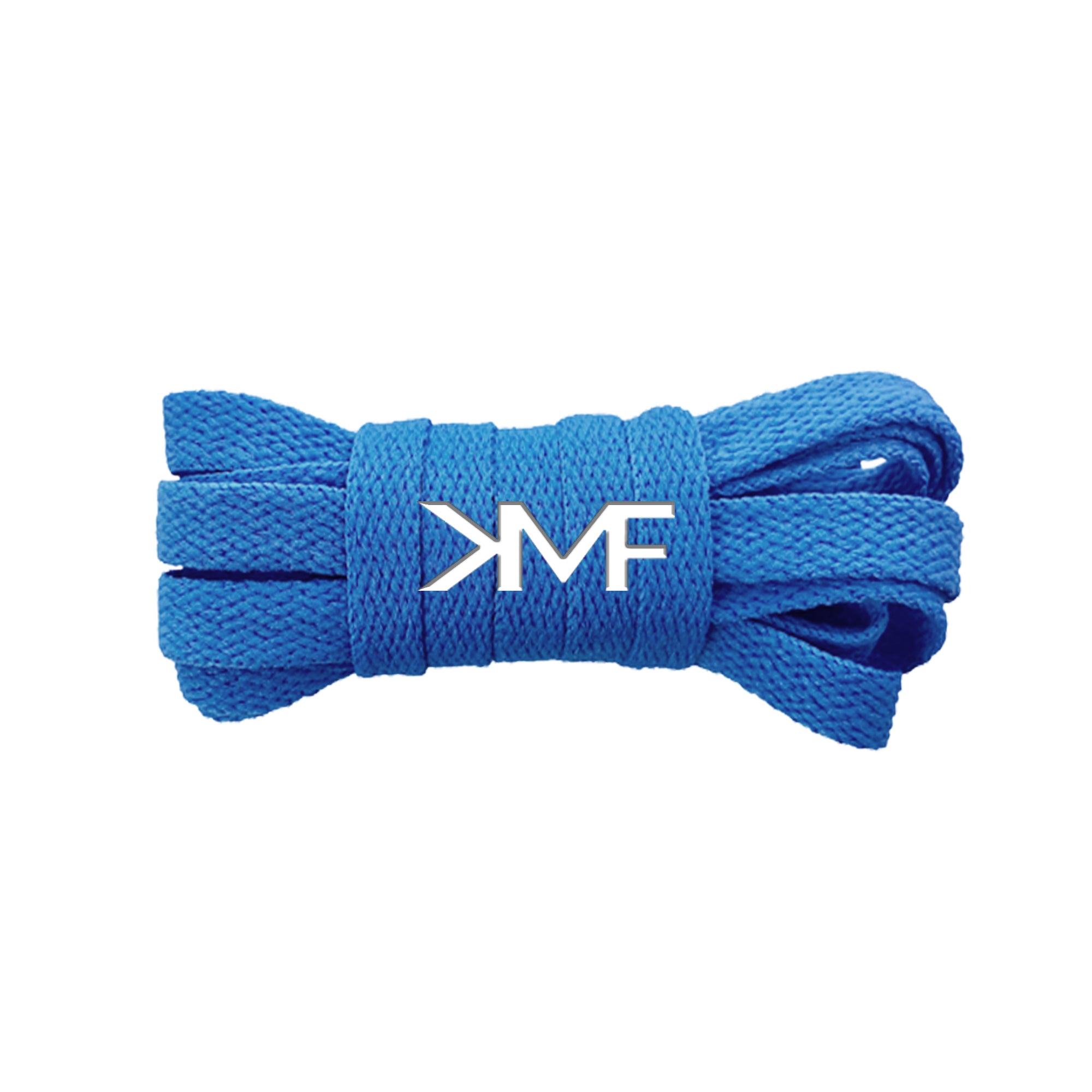 Steel Blue Classic Flat Shoelaces
