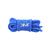 Steel Blue Classic Thin Round Shoelaces