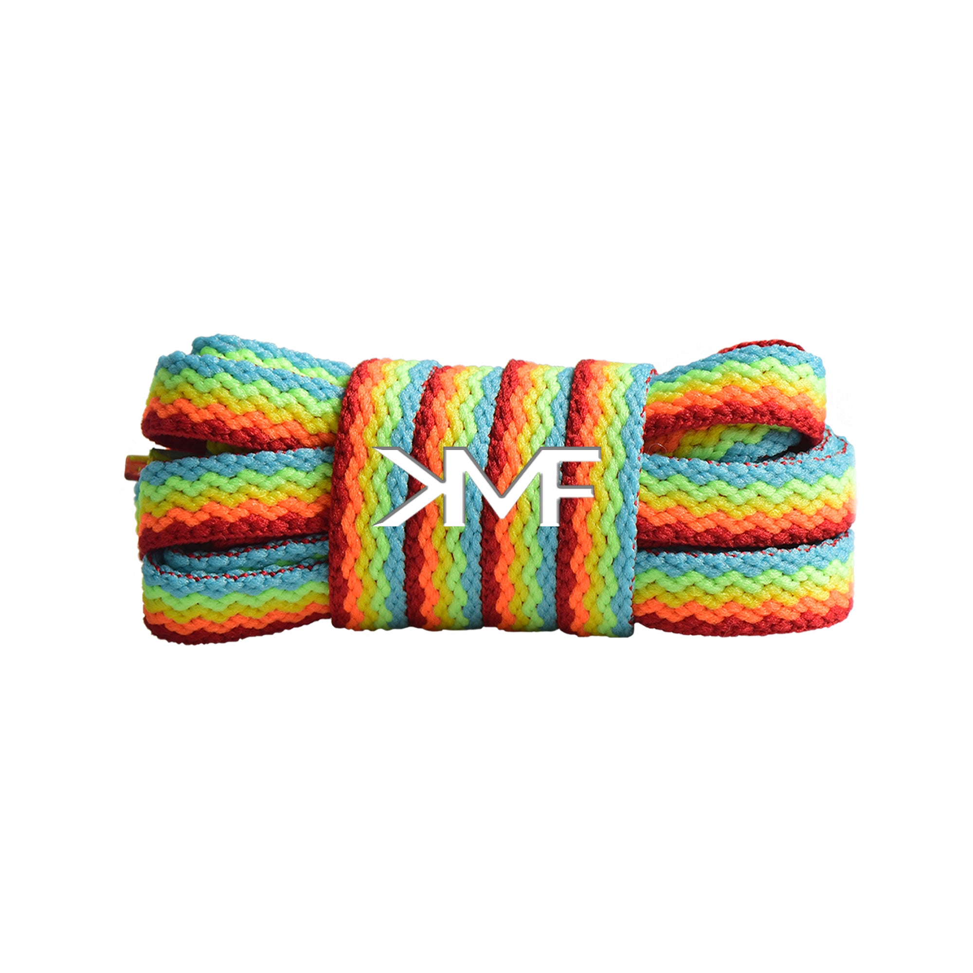 Sunburst Wave Flat Shoelaces