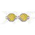 Silver / Gold Medusa Head Dubraes