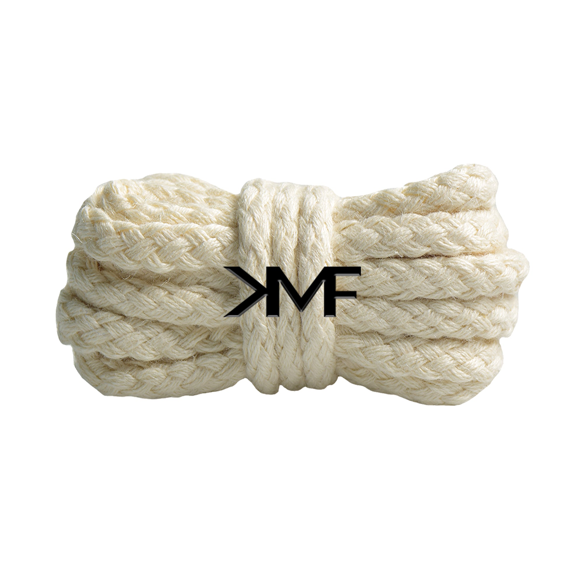 Cream Braided Rope Shoelaces