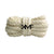 Cream Braided Rope Shoelaces