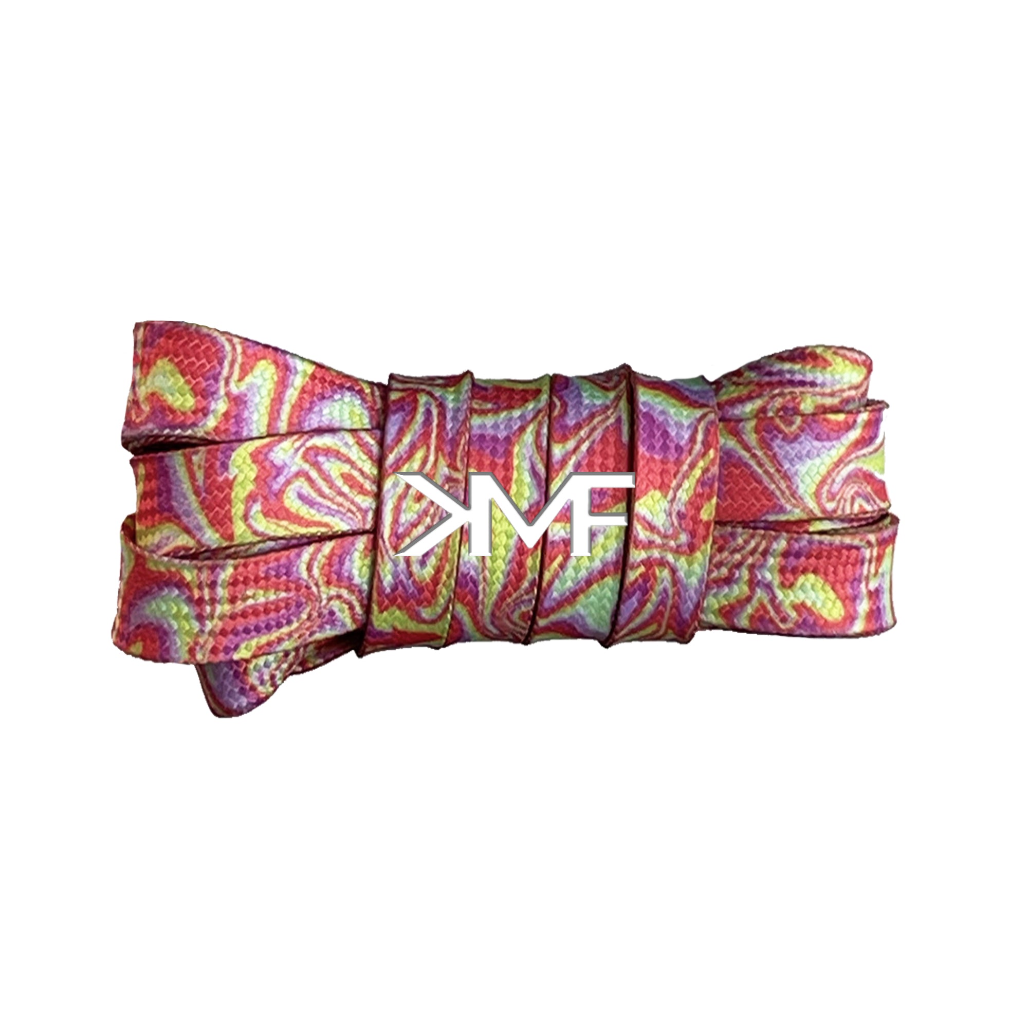 Tropics Oil Spill Flat Shoelaces