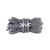 White & Black Honeycomb Rope Shoelaces