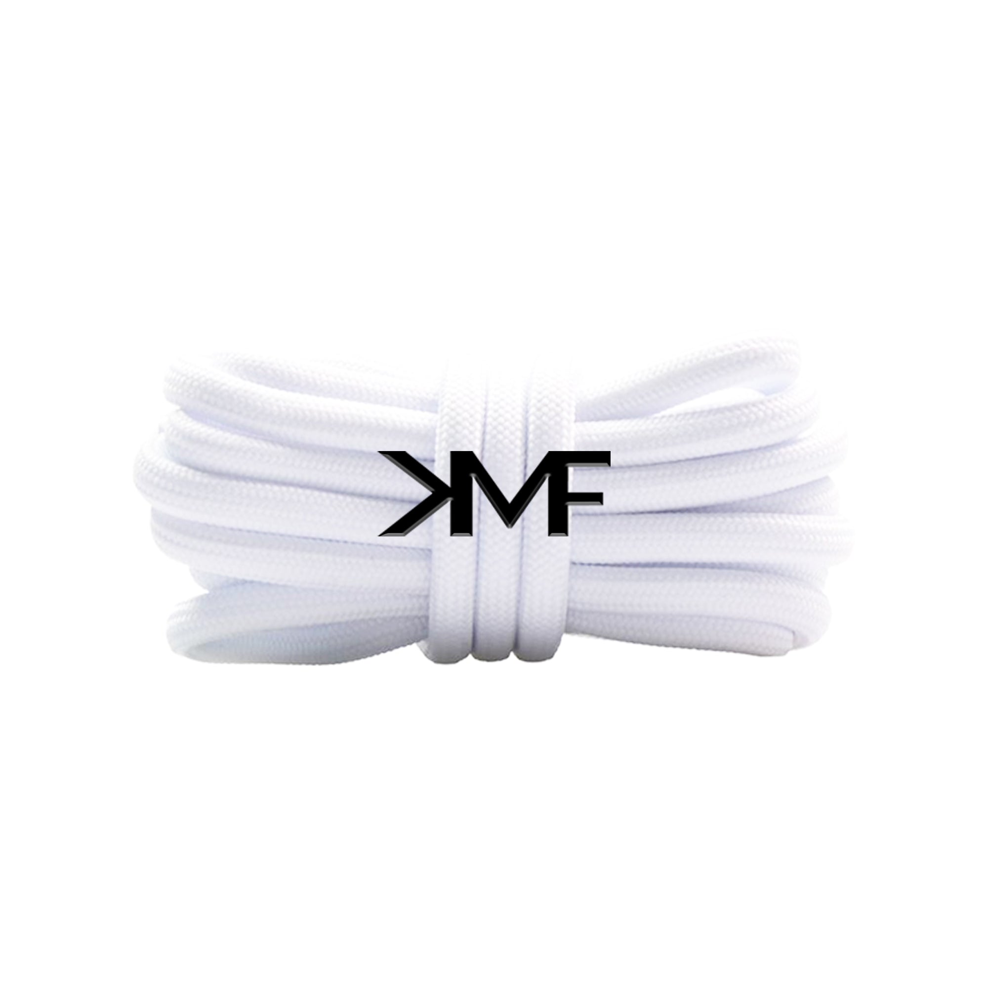 White Classic Rope Shoelaces