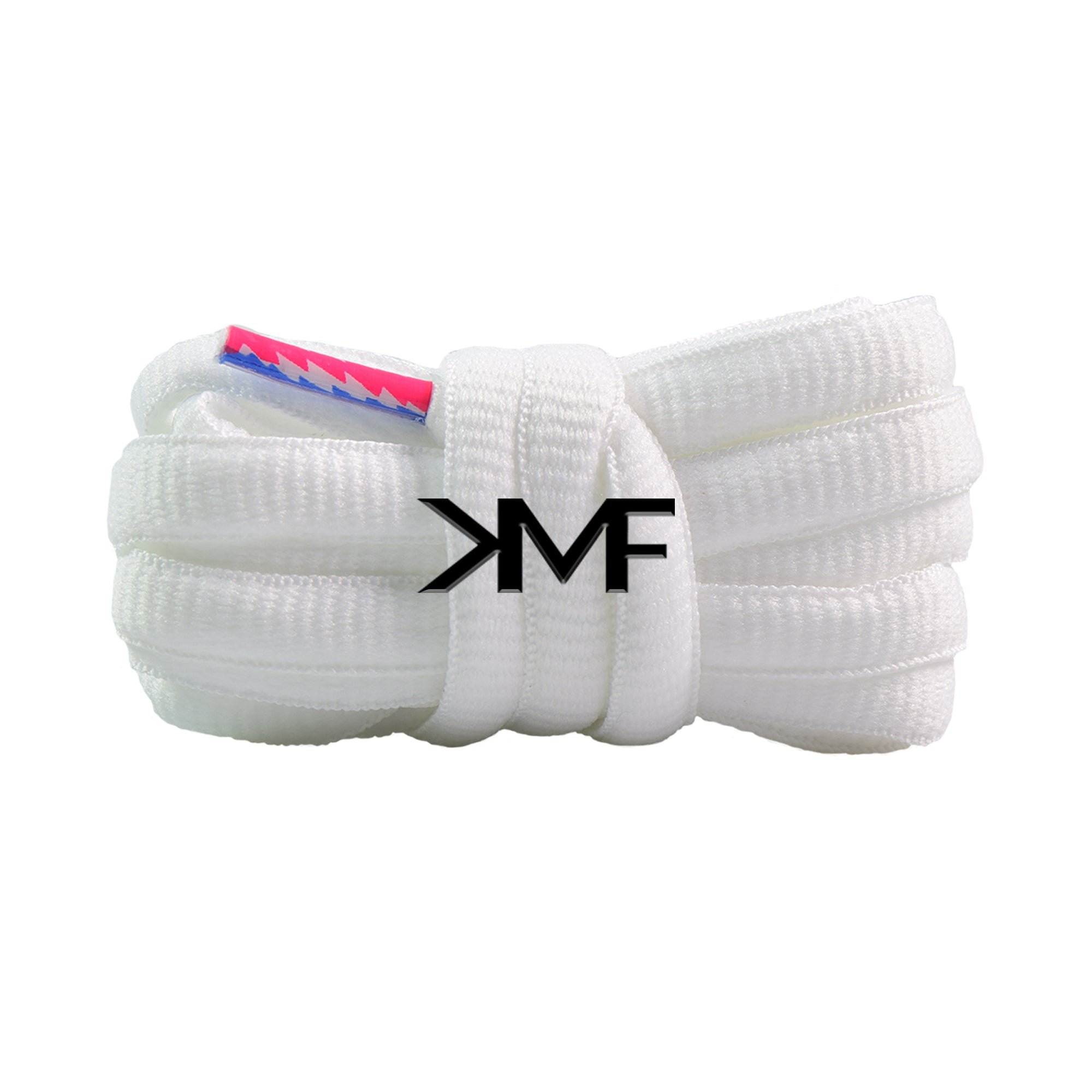 White "Grateful Dead" Premium SB Dunk Oval Shoelaces