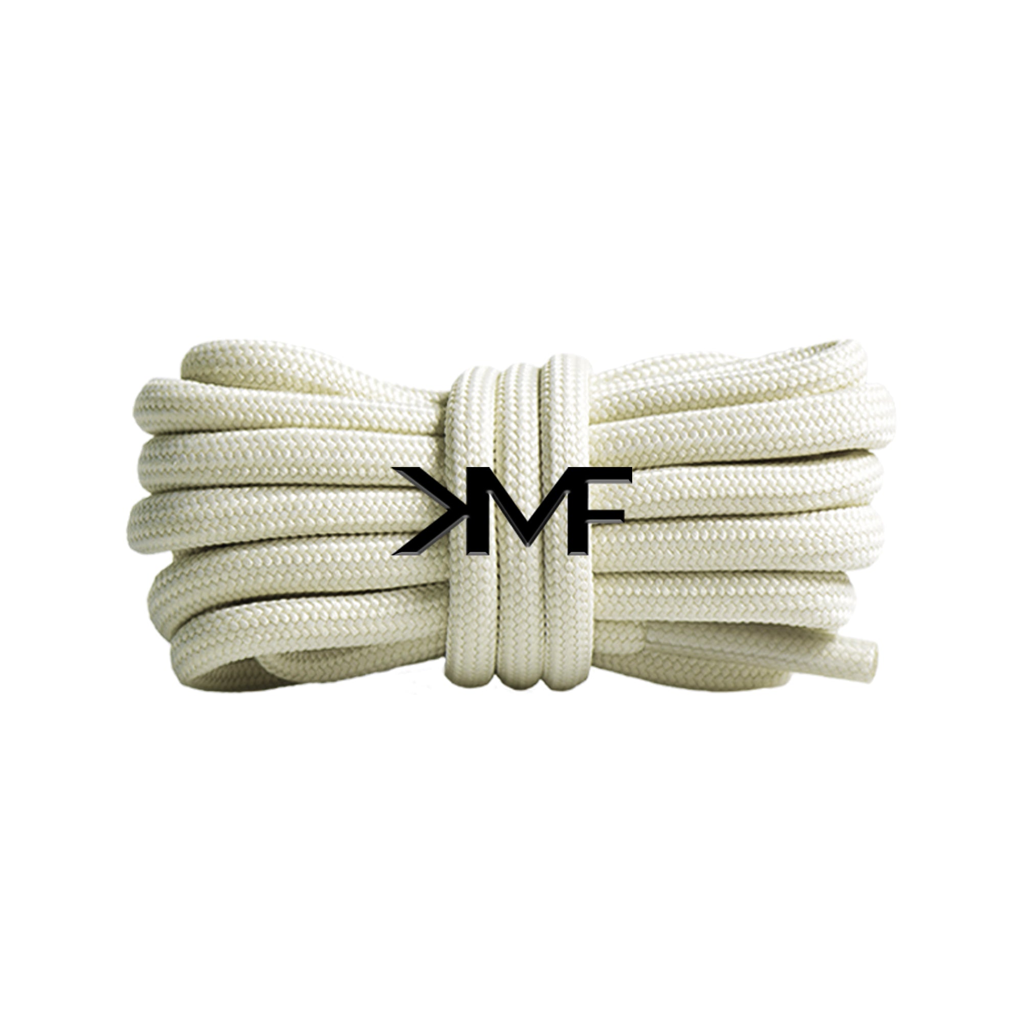 White Linen Boost 350 Premium Rope Shoelaces