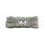 White Multicolor V1 Glitter Flat Shoelaces