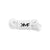 White Classic Thin Round Shoelaces