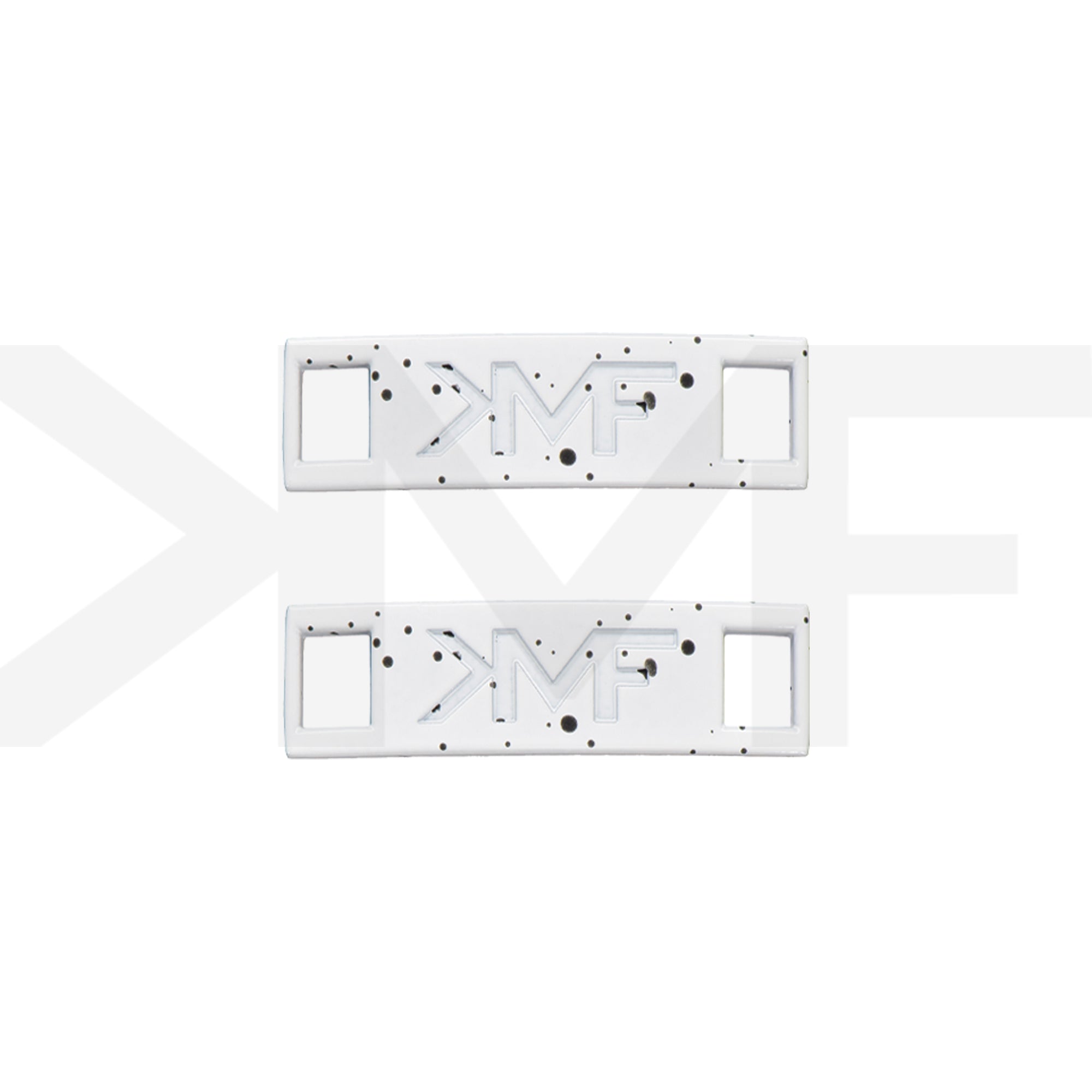 White / Black Speckles Medium Classic KMF Dubraes