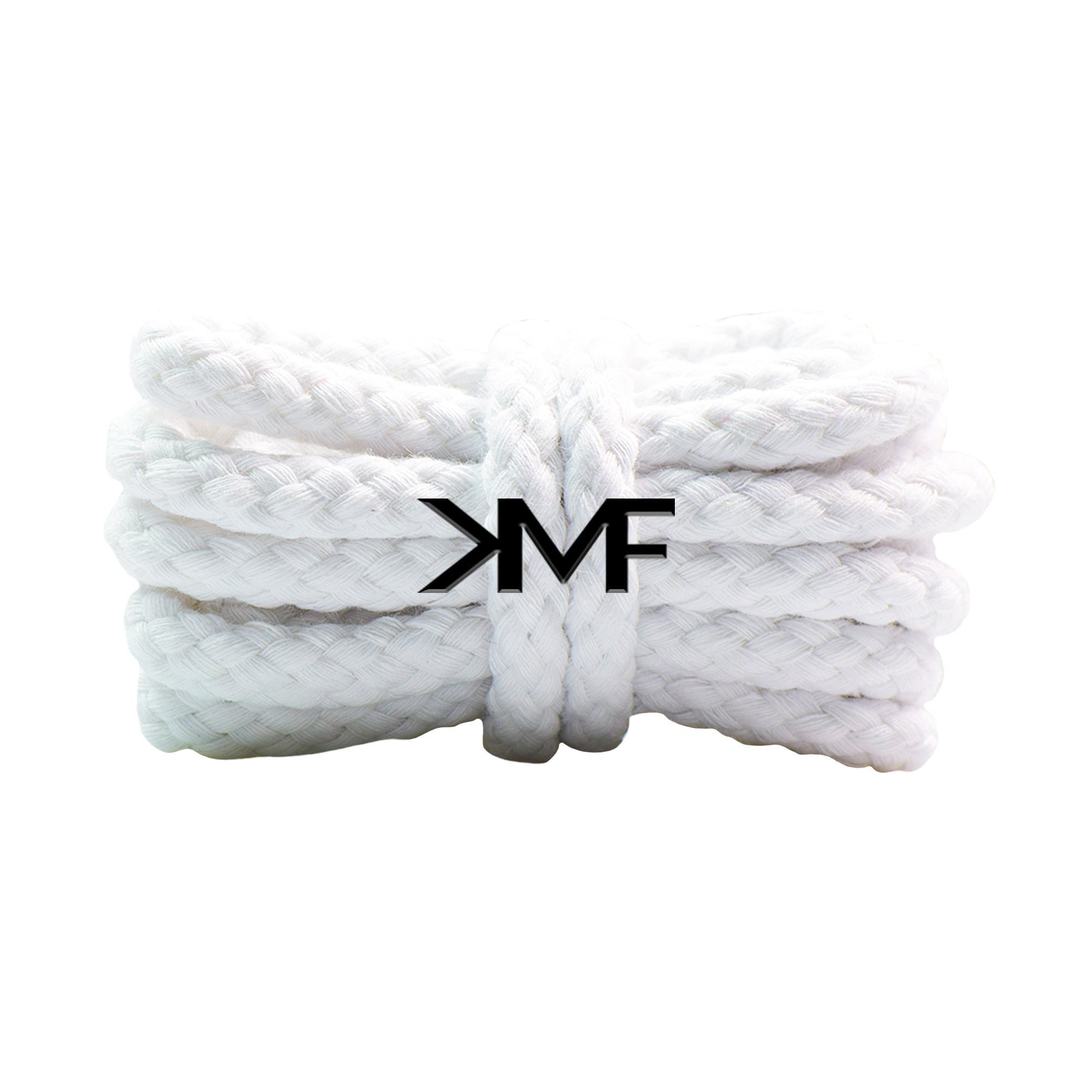 White Braided Rope Shoelaces