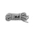 Wolf Grey Classic Thin Round Shoelaces
