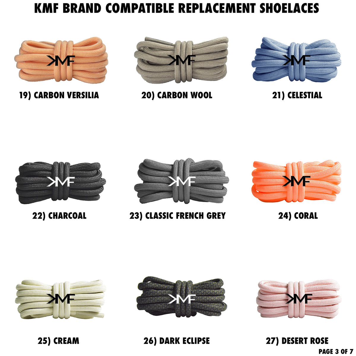 Yeezy Rope Shoelaces