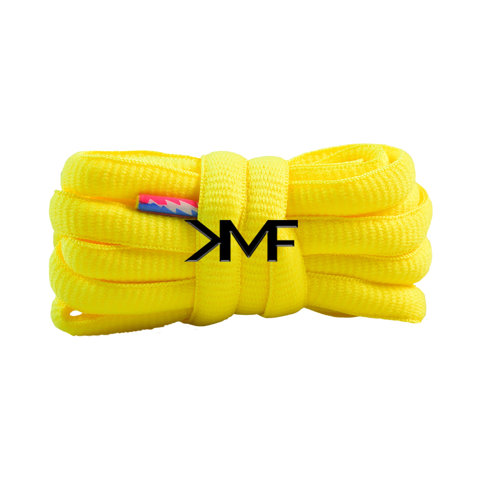 Yellow "Grateful Dead" Premium SB Dunk Oval Shoelaces