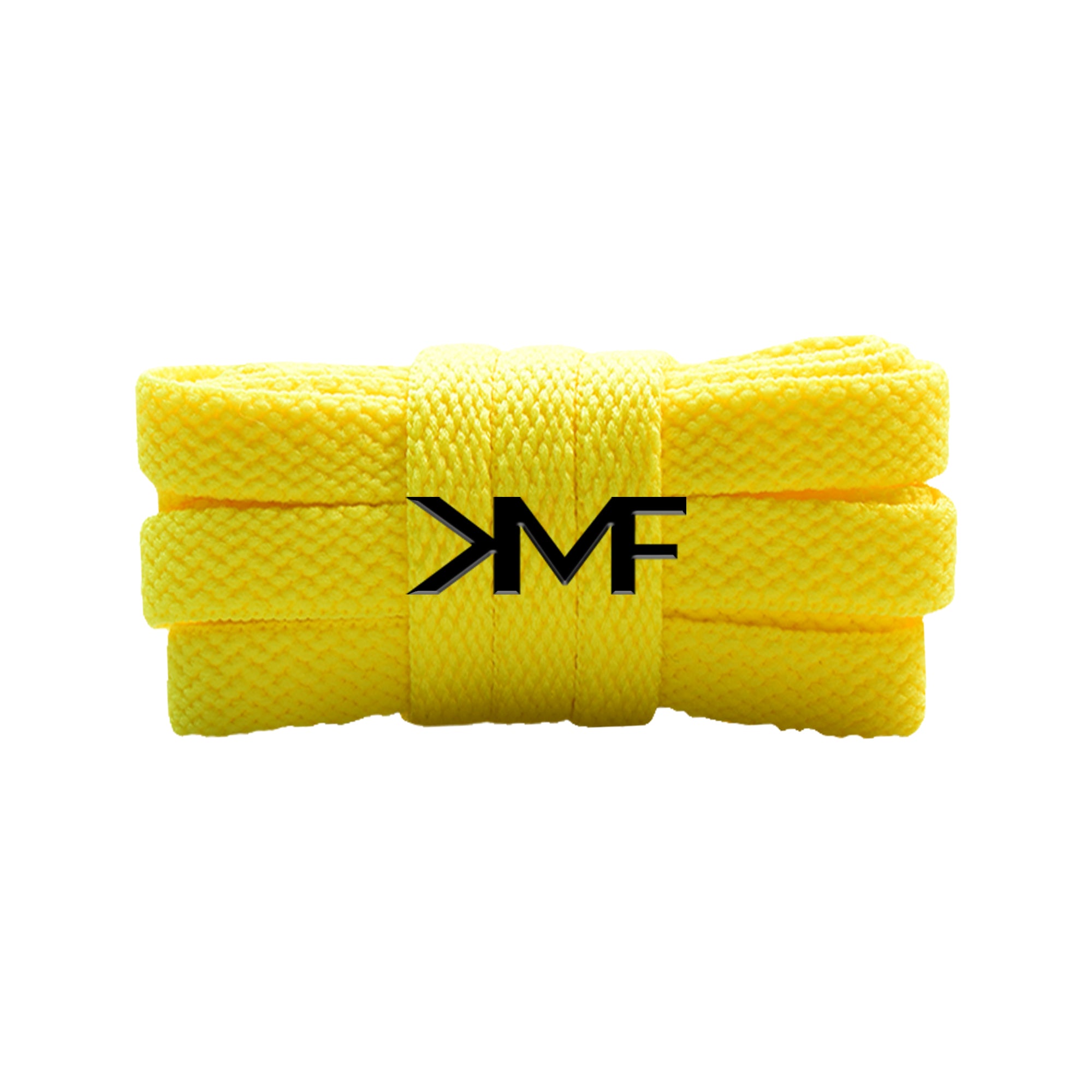 Yellow Premium Classic Flat Shoelaces