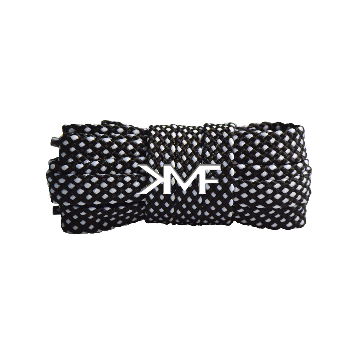 Flat Dot Pattern Double Threaded Shoelaces
