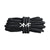 Carbon & Black Boot Rope Shoelaces