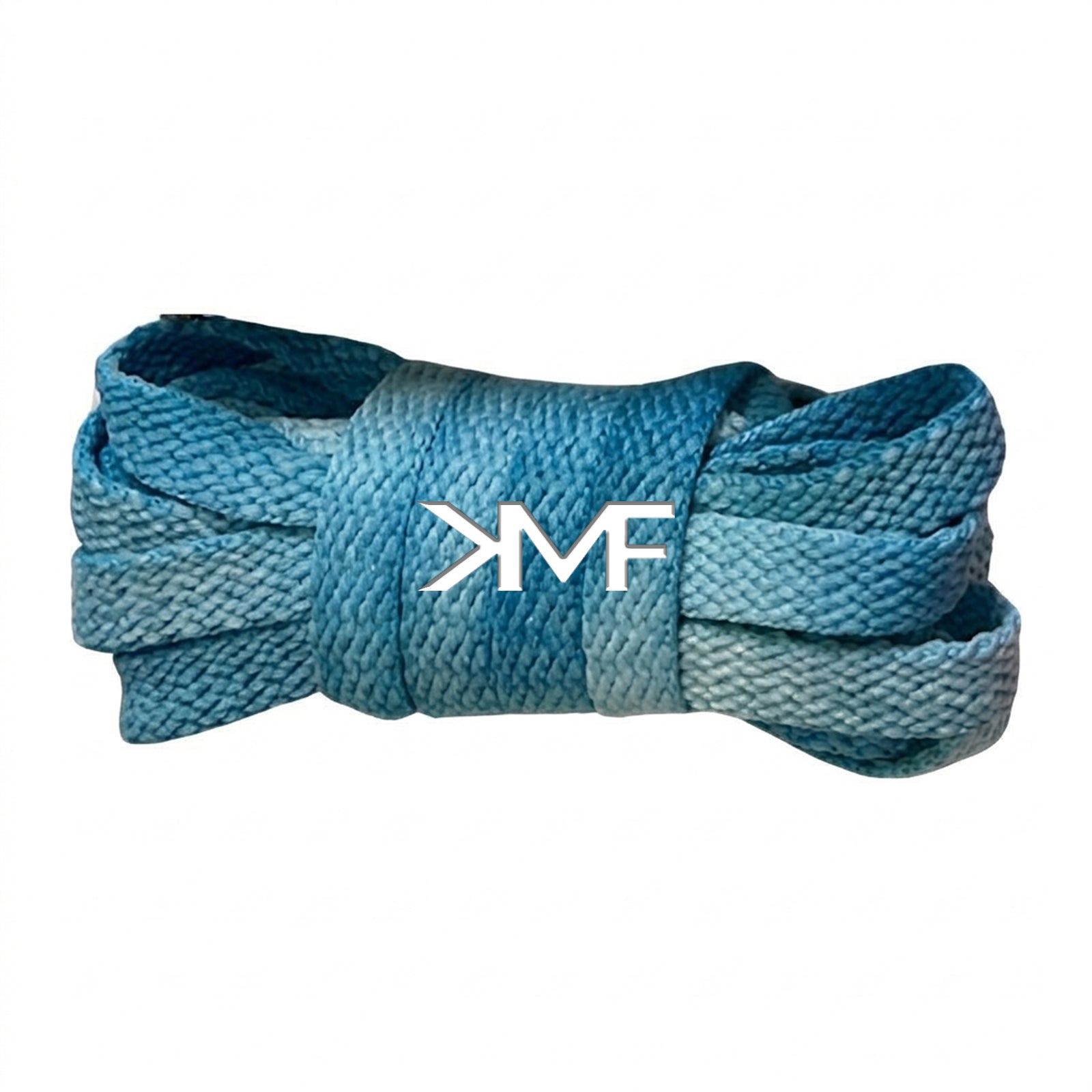 Flat Vintage Tie Dye Faded Shoelaces