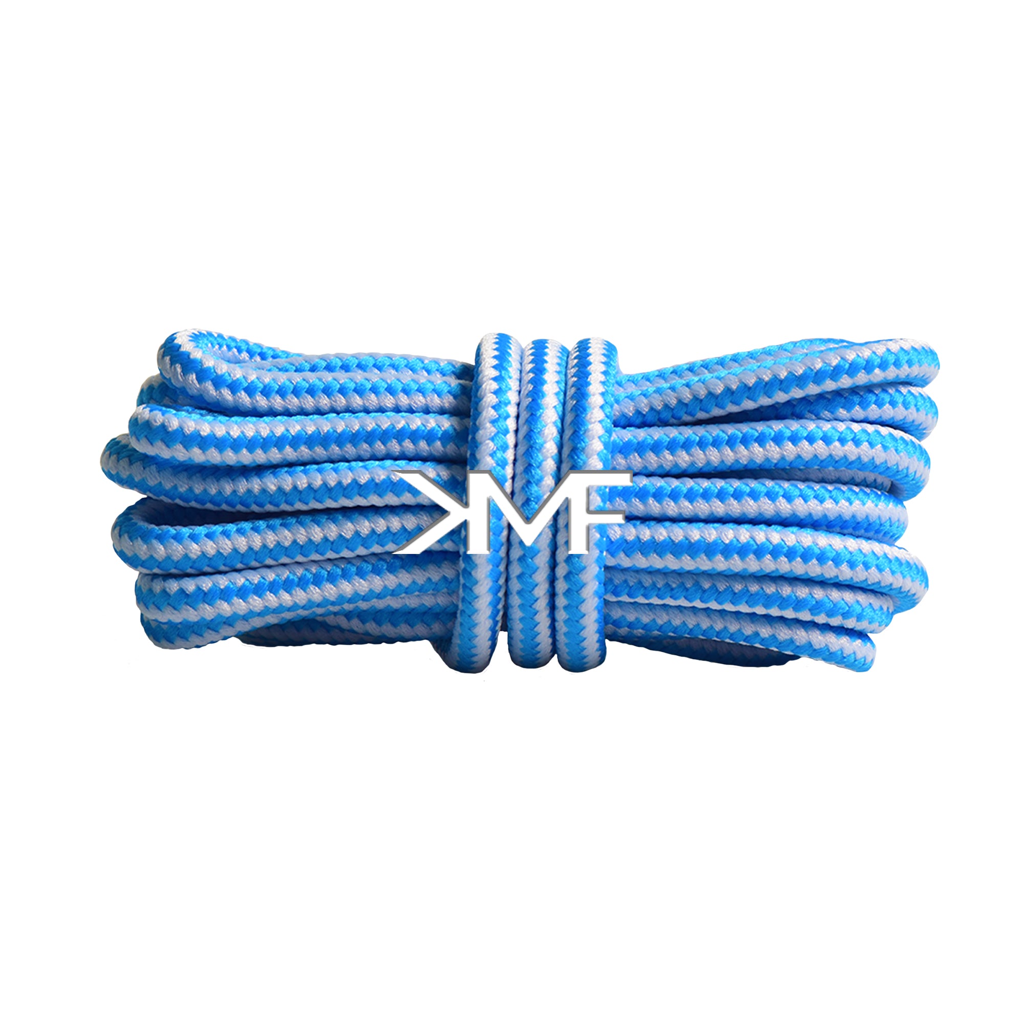 Ice & White Boot Rope Shoelaces