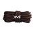 Chocolate & Dark Chocolate Boot Rope Shoelaces