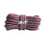 Brick Red & White Boot Rope Shoelaces