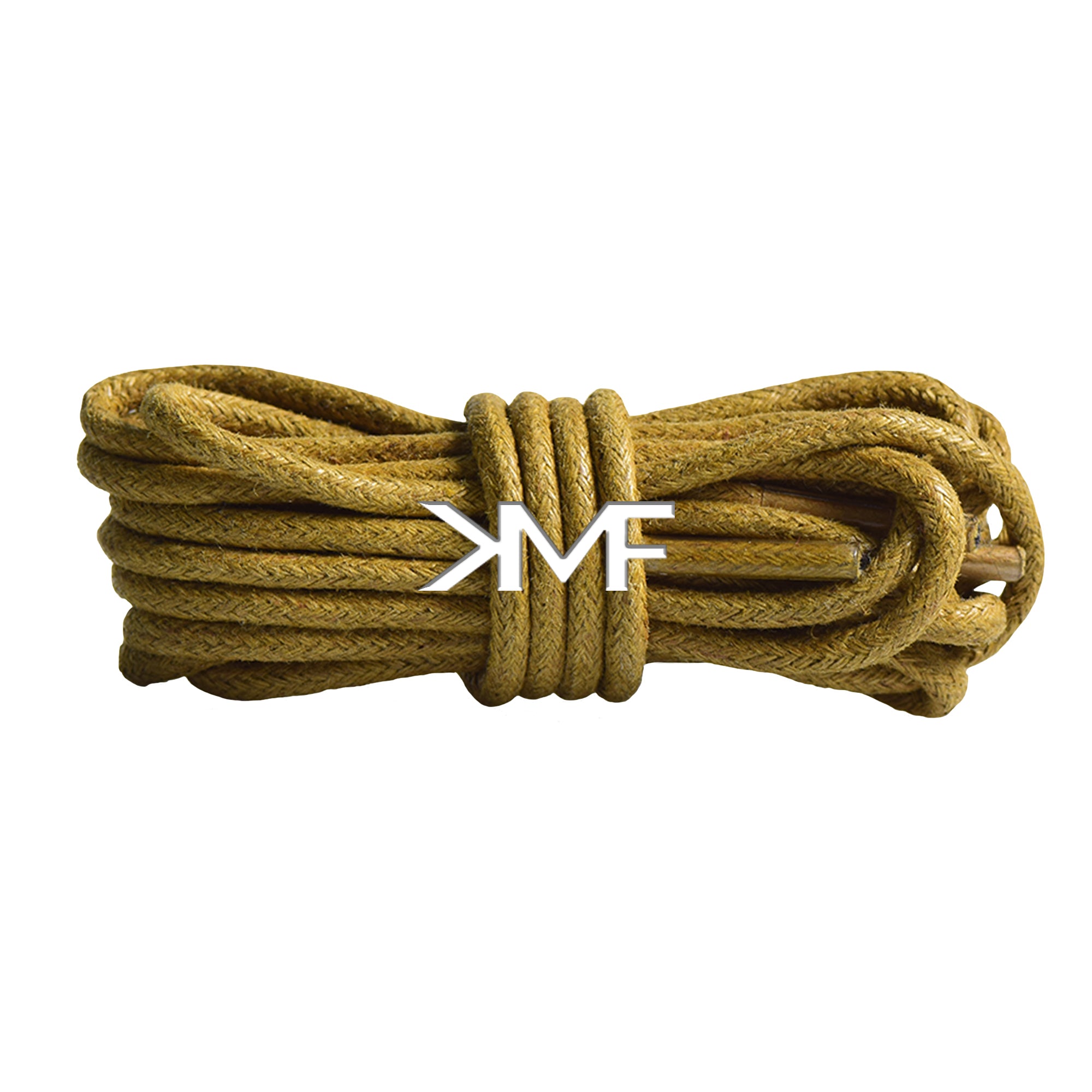 Camel Wax Thin Rope Shoelaces