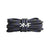 Charcoal & Blue Classic Two-tone Round Shoelaces