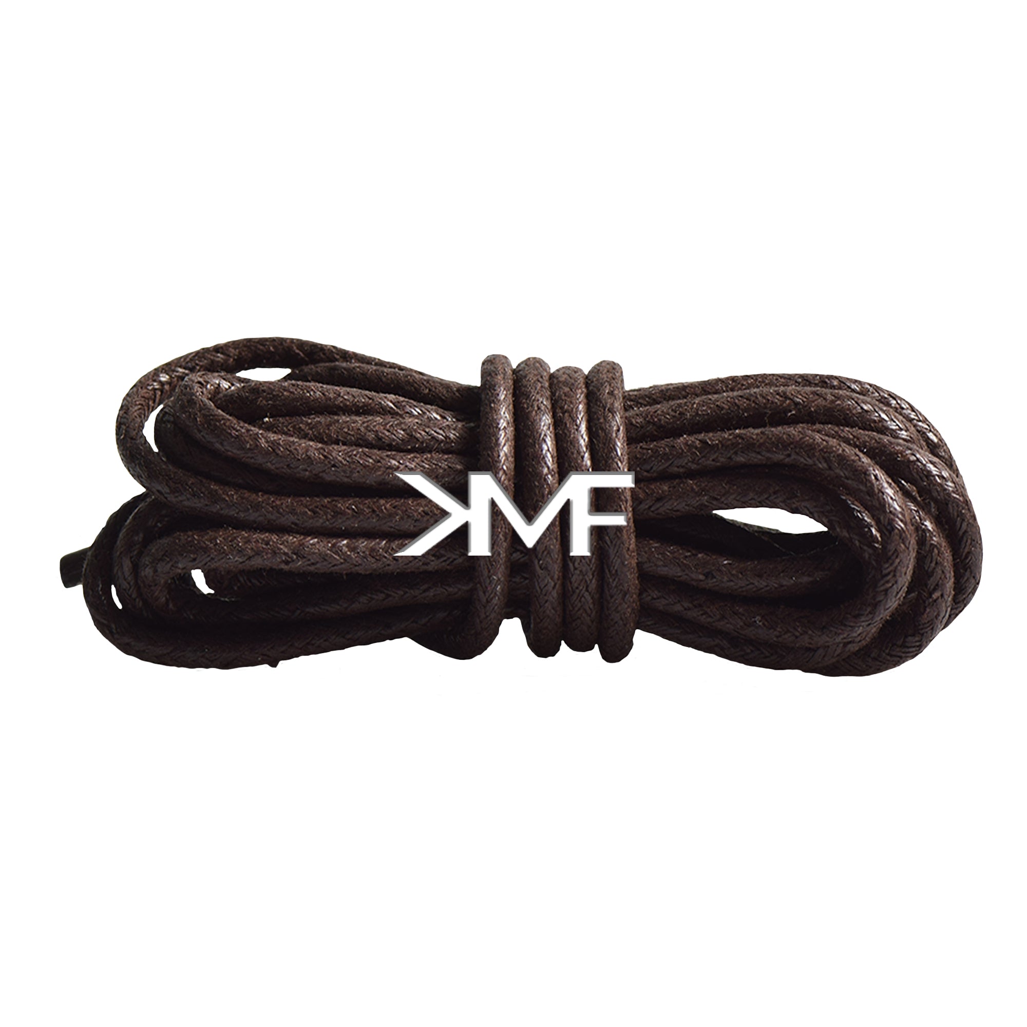 Chocolate Wax Thin Rope Shoelaces