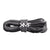 Grey Wax Thin Rope Shoelaces
